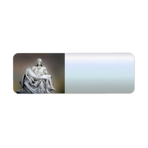 Michelangelo - The Pieta Return Address Label
