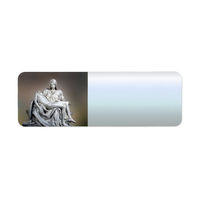 Michelangelo - The Pieta Return Address Label (Front)