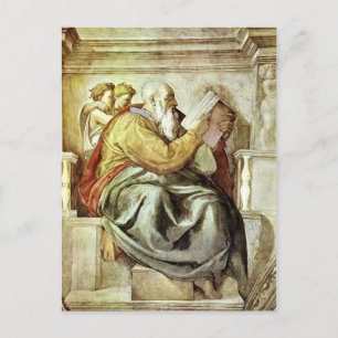 Michelangelo: The Prophet Zechariah Postcard