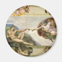 Michelangelo's Creation of Man (Creation of Adam)