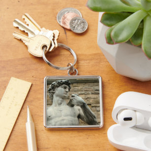 Michelangelo's David 1 Key Ring
