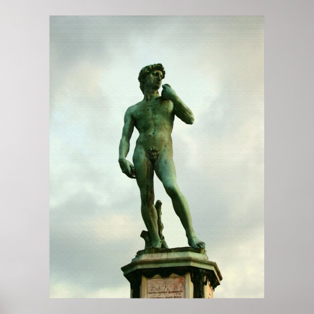Michelangelo's David 2 Poster (Front)
