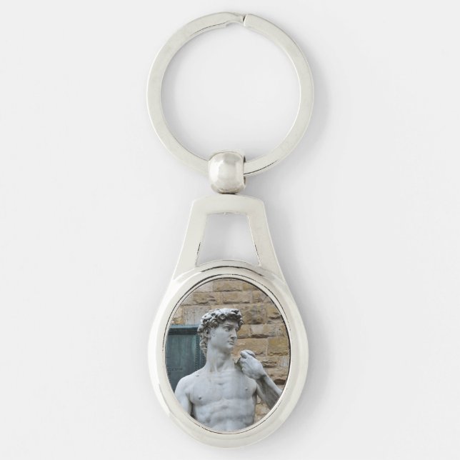 Michelangelo's David Key Ring (Front)