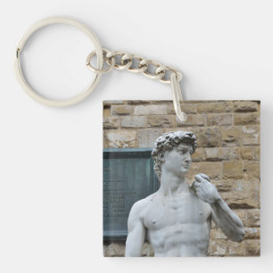 Michelangelo's David Key Ring