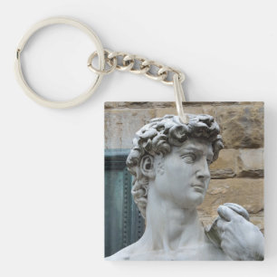 Michelangelo's David Key Ring