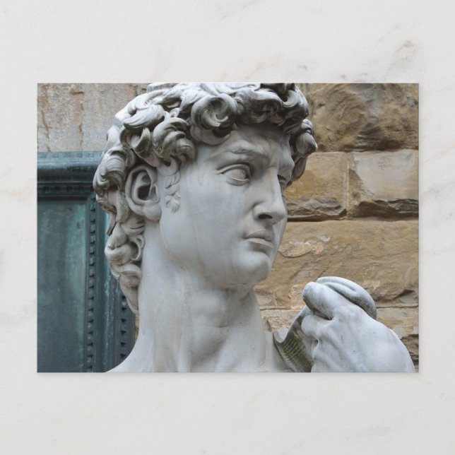 Michelangelo's David Postcard (Front)