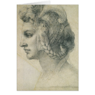 Michelangelo's Ideal Head of a Woman