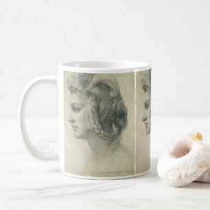 Michelangelo's Ideal Head of a Woman Coffee Mug