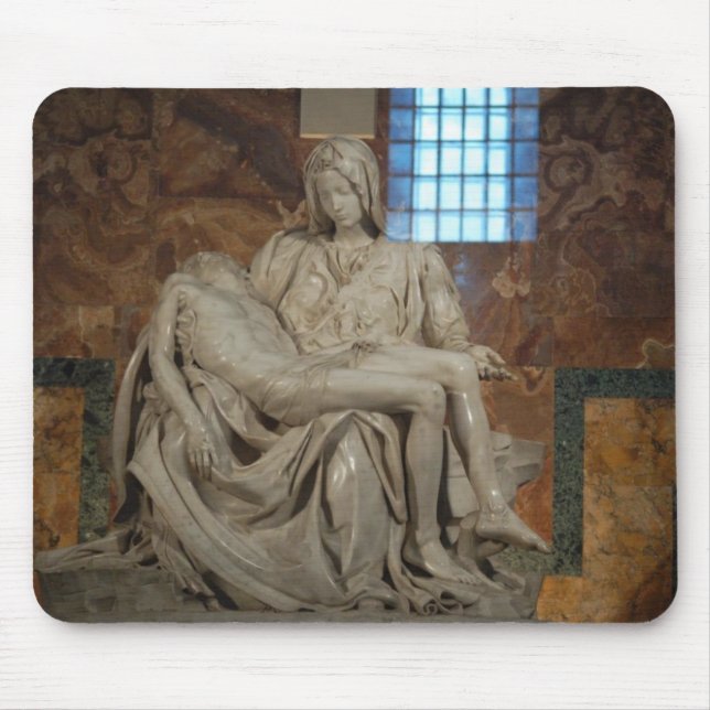 Michelangelo's Pieta in... Mouse Pad (Front)
