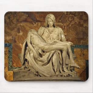 Michelangelo's Pieta in St. Peter's Basilica Mouse Pad