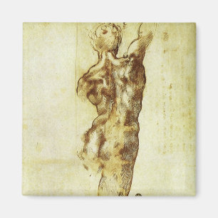 Michelangelo's Study for the Battle of Cascina Magnet