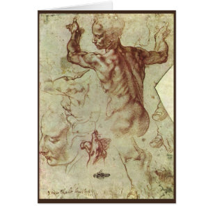 Michelangelo's Study of a Libyan Sibyl