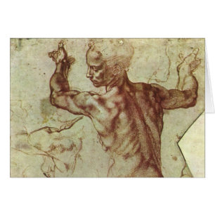 Michelangelo's Study of a Libyan Sibyl