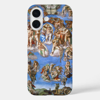 Michelangelo's The Last Judgement iPhone 16 Case