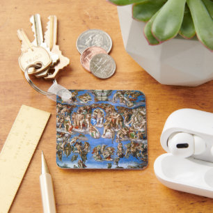 Michelangelo's The Last Judgement Key Ring