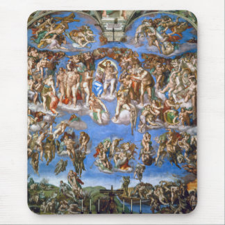 Michelangelo's The Last Judgement Mouse Pad