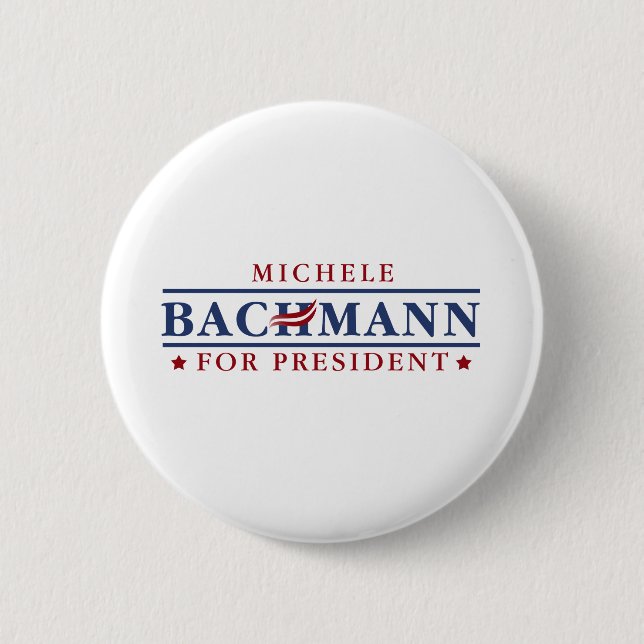 Michele Bachmann 2012 6 Cm Round Badge (Front)