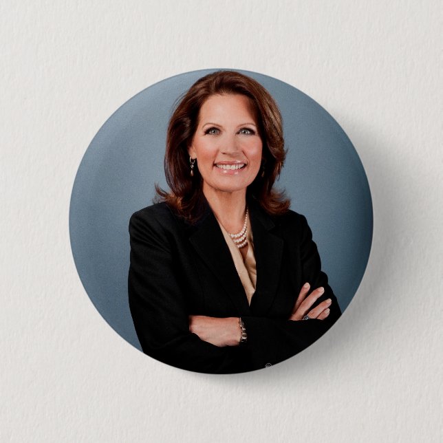 Michele Bachmann 6 Cm Round Badge (Front)