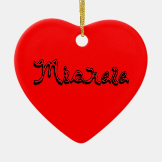 Michele Ornament (Front)