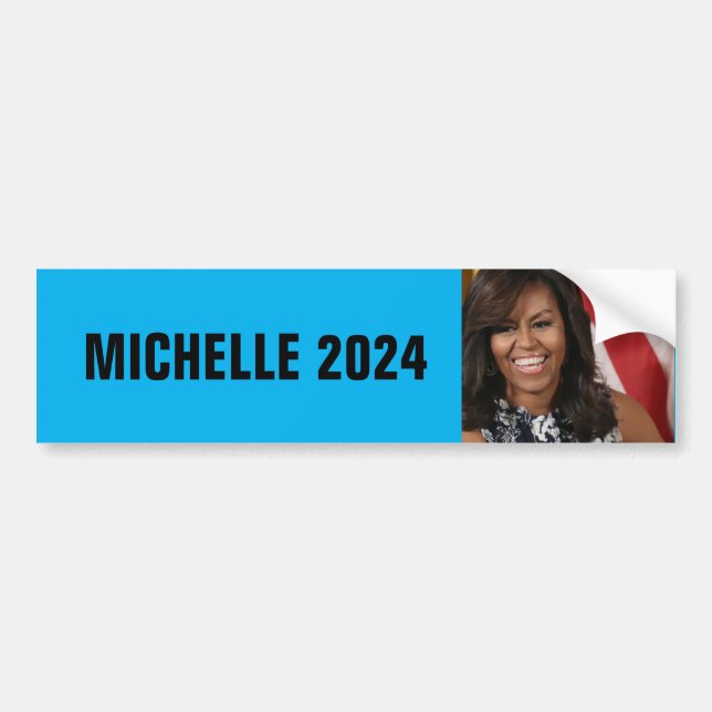 MICHELLE 2024 BUMPER STICKER (Front)