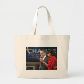 Michelle & Barack Obama Large Tote Bag