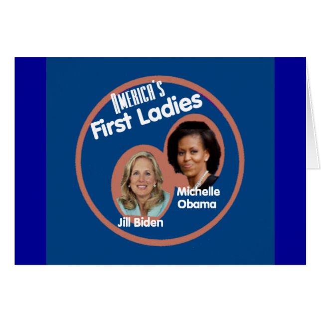 Michelle Biden First Ladies Card (Front Horizontal)