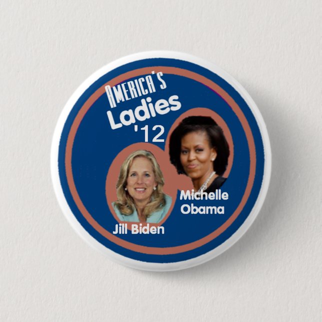 MICHELLE JILL 6 CM ROUND BADGE (Front)