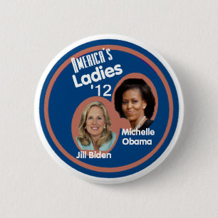 MICHELLE JILL 6 CM ROUND BADGE