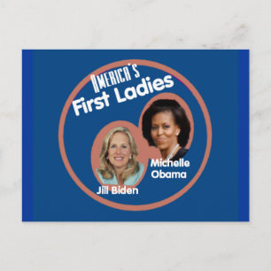 Michelle Jill First Ladies Postcard