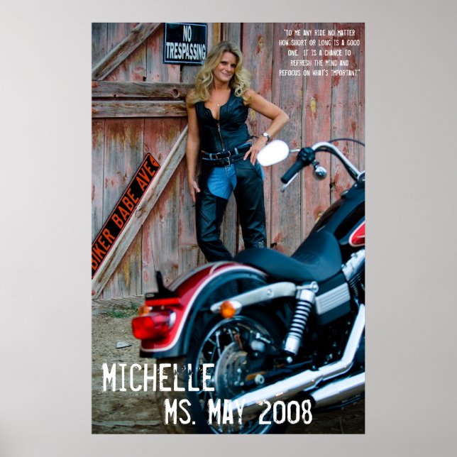 Michelle, Ms. May 2008 Poster (Front)