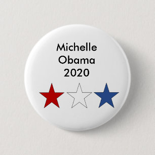 Michelle Obama 2020 Presidential Button