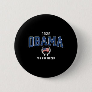 Michelle Obama 2028 For President Democrat Patriot 6 Cm Round Badge