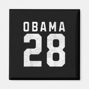 Michelle Obama 2028 For President Number 28 Vintag Magnet