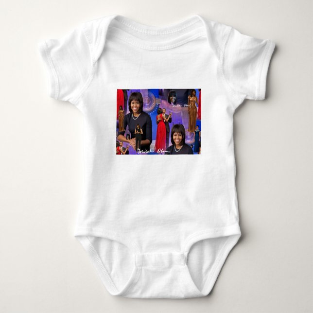 Michelle Obama Baby Bodysuit (Front)