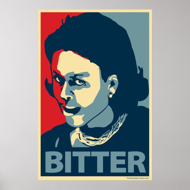 Michelle Obama - Bitter: OHP Poster (Front)