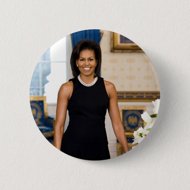 Michelle Obama Button (Front)