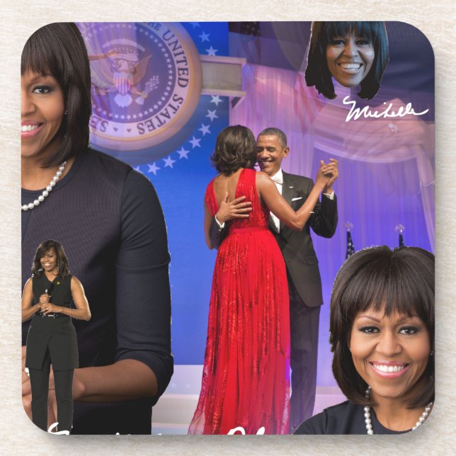 Michelle Obama Coaster (Front)