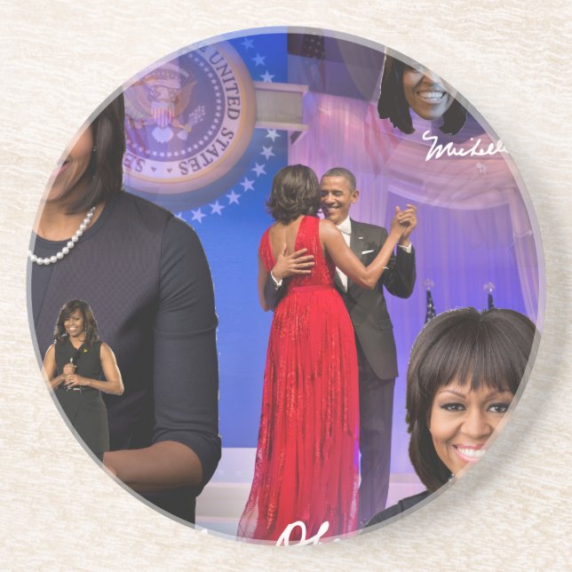 Michelle Obama Coaster (Front)