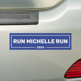 Michelle Obama Election 2024 Bumper Sticker