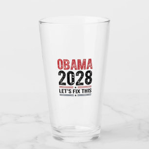 Michelle Obama for President Obama 2028   Glass