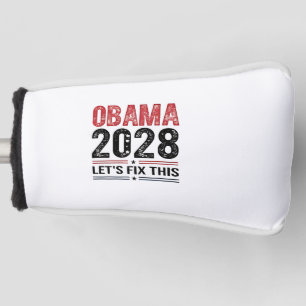 Michelle Obama for President Obama 2028 Golf Head Cover