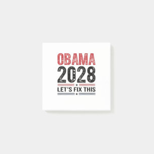 Michelle Obama for President Obama 2028 Post-it Notes