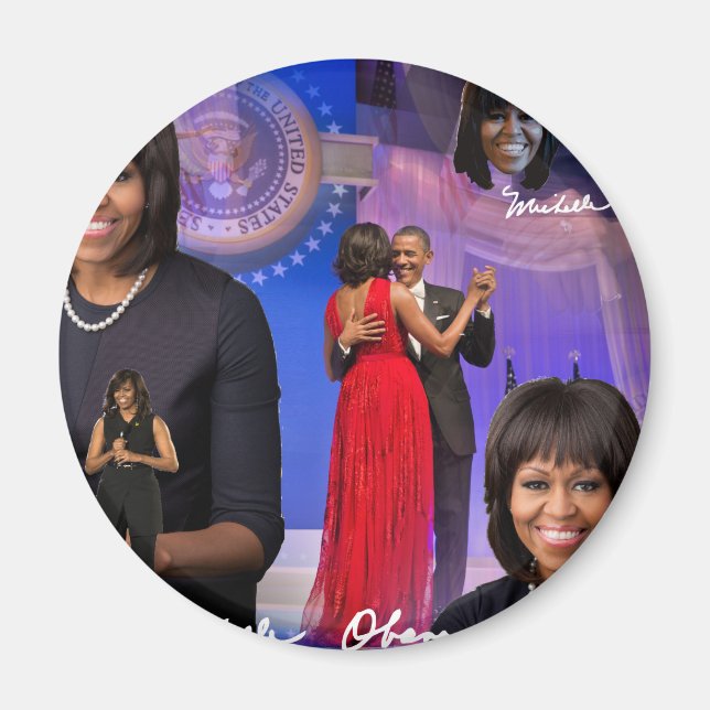 Michelle Obama Magnet (Front)