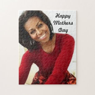 MICHELLE OBAMA MOTHERS DAY JIGSAW PUZZLE