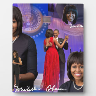 Michelle Obama Plaque