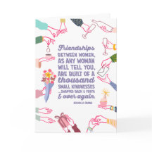 Michelle Obama Quote Galentine's Day Card