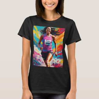 'michelle obama' running  T-Shirt