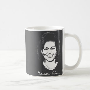 Michelle Obama Signature Woman Female Madam Presid Coffee Mug