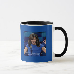 Michelle Obama "We Go High" Collectable Mug