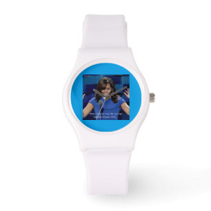 Michelle Obama "We Go High" Silicon Unisex Watch